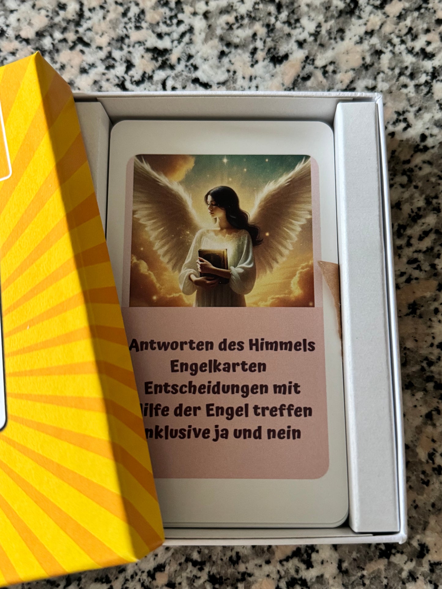 gechannelte Engelkarten "Entscheidungen treffen mit Hilfe der Engel" mit präzisem Ja oder Nein